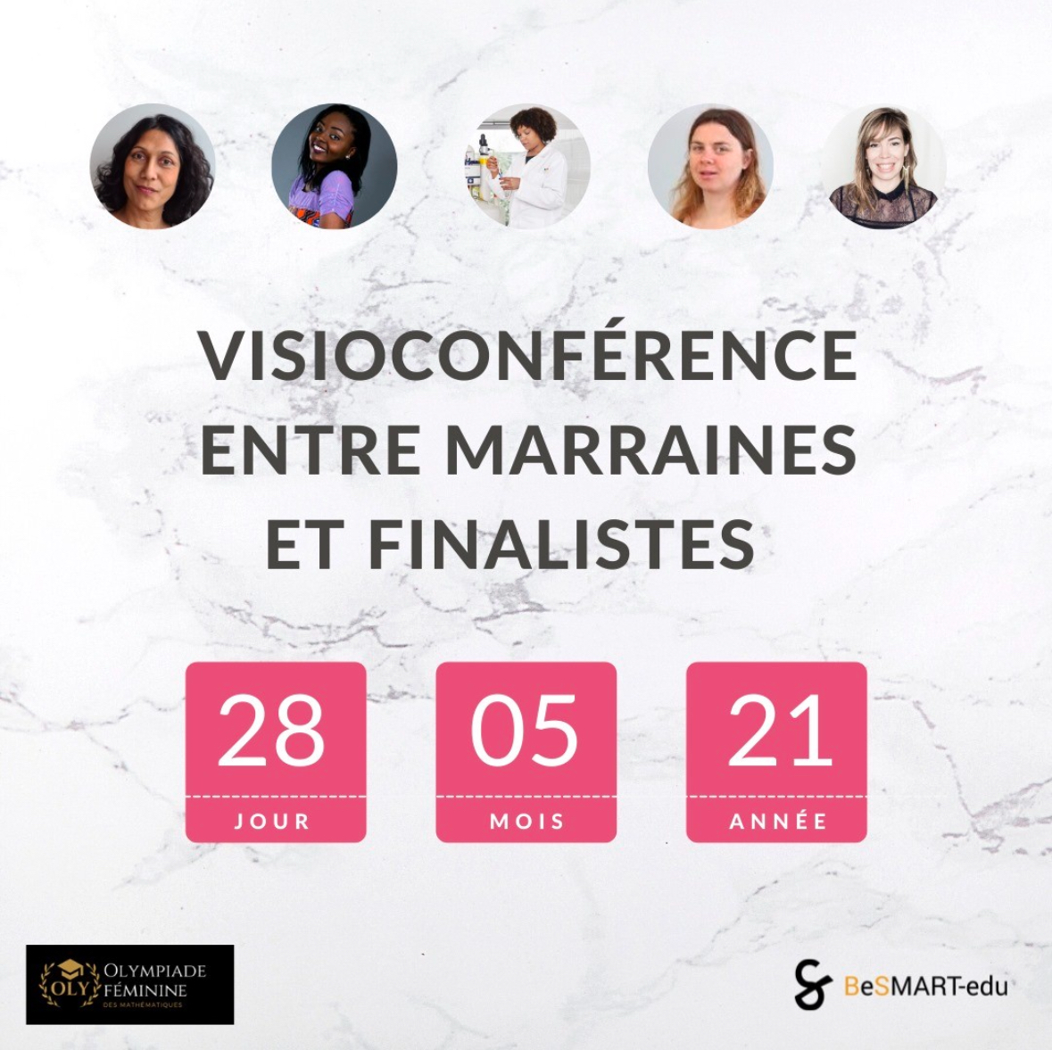 Les finalistes de la phase 1 du championnat féminin de Maths